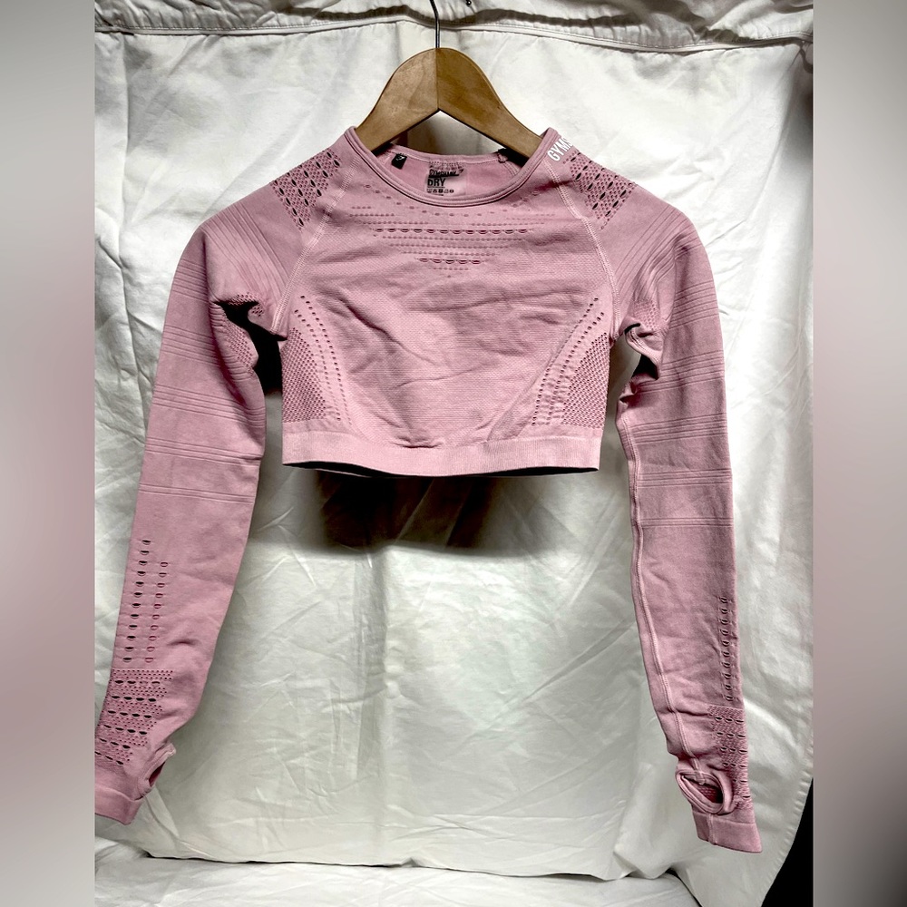 Gymshark Flawless Knit Long Sleeve Crop